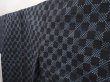 Photo2: 6417T12z480 Antique Japanese Kimono Momen Cotton NORAGI  Black (2)