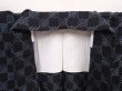 Photo7: 6417T12z480 Antique Japanese Kimono Momen Cotton NORAGI  Black (7)