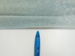 Photo8: 1i01z50  Japanese Kimono Silk  FABRIC Willow Light blue-gray 37.8x14.4 (8)