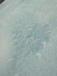 Photo4: 1i04z80  Japanese Kimono Silk  FABRIC Willow Light blue-gray 62.2x14.4 (4)
