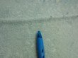 Photo6: 1i04z80  Japanese Kimono Silk  FABRIC Willow Light blue-gray 62.2x14.4 (6)