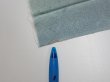 Photo6: 1i06z80  Japanese Kimono Silk  FABRIC Willow Light blue-gray 62.2x14.4 (6)