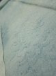 Photo4: 1i09z50  Japanese Kimono Silk  FABRIC Willow Light blue-gray 79.5x7.1 (4)