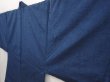 Photo6: 6420T04z670 Vintage Japanese Kimono Silk Men's HAORI Jigami Dull navy (6)