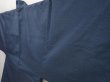 Photo2: 6420T10z550 Vintage Japanese Kimono Silk Men's OSHIMA HAORI  Blue-Gray (2)