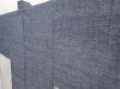 Photo2: 6420T12z890  Japanese Kimono Blend silk Men's   Blue-Gray (2)