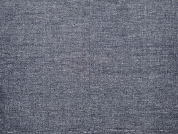 Photo3: 6420T12z890  Japanese Kimono Blend silk Men's   Blue-Gray (3)