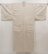 Photo1: 6420T13z960  Japanese Kimono Synthetic Men's  Sayagata Sand beige (1)