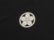 Photo5: 6421T11z930 Vintage Japanese Kimono Silk Men's  Plain Black (5)