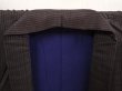 Photo6: 6421T12z630 Vintage Japanese Kimono Silk Men's   Dark moss green (6)