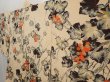 Photo2: 6421T04z450 Vintage Japanese Kimono Silk HAORI Grape Cream (2)