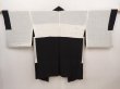 Photo7: 6423T07z590 Vintage Japanese Kimono Silk HAORI Sayagata Black (7)