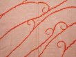 Photo3: 6423T08z520 Vintage Japanese Kimono Silk SHIBORI HAORI  Pink (3)