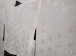 Photo7: 6423T09z650 Vintage Japanese Kimono Silk HAORI Flowers Black (7)