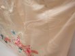 Photo4: 6423T14z880 Vintage Japanese Kimono Silk FURISODE Flowers Off-white (4)