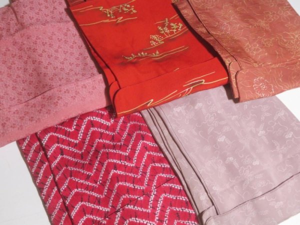 Photo2: GHG10z14  Japanese Kimono Silk HAORI 25pcs FREE SHIPPING (2)
