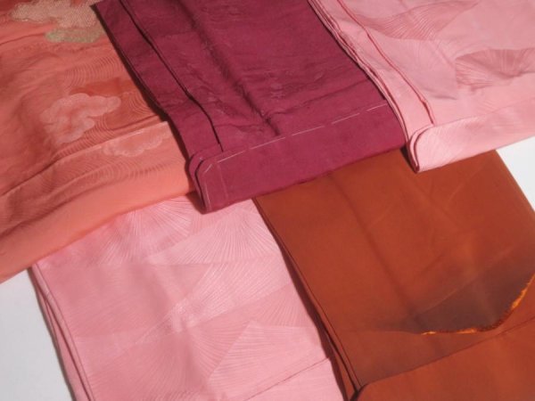 Photo6: GHG10z14  Japanese Kimono Silk HAORI 25pcs FREE SHIPPING (6)