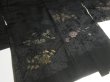 Photo3: GHGB2z14  Japanese Kimono Silk BLACK HAORI 25pcs FREE SHIPPING (3)