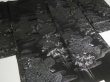 Photo3: GHGB4z14  Japanese Kimono Silk BLACK HAORI 25pcs FREE SHIPPING (3)