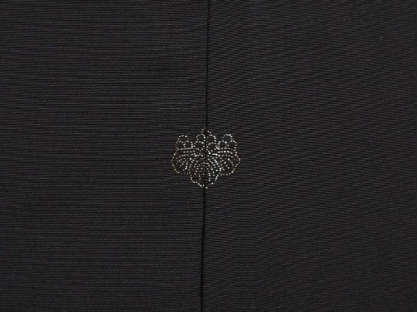 Photo5: 6430T09z580 Vintage Japanese Kimono Silk HAORI Butterfly Black (5)