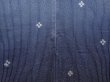 Photo3: 6430T10z500 Vintage Japanese Kimono Silk HAORI  Blue-Gray (3)