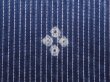 Photo4: 6430T10z500 Vintage Japanese Kimono Silk HAORI  Blue-Gray (4)