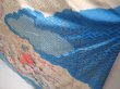Photo4: 6430T14z1230 Vintage Japanese Kimono Silk FURISODE Flowers Off-white (4)