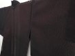 Photo2: 6508T02z240 Vintage Japanese Kimono Silk See through HAORI  Black (2)