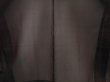 Photo3: 6508T02z240 Vintage Japanese Kimono Silk See through HAORI  Black (3)