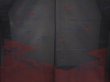 Photo3: 6508T04z300 Vintage Japanese Kimono Silk See through HAORI Plants Black (3)