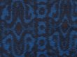 Photo4: 6508T07z420 Vintage Japanese Kimono Silk HAORI  Dark blue (4)