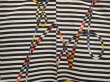 Photo3: 6508T08z460 Vintage Japanese Kimono Silk MEISEN HAORI  Black (3)
