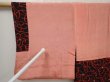 Photo8: 6514T05z400 Vintage Japanese Kimono Silk HAORI Flower Black (8)