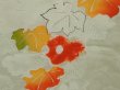 Photo4: 6514T10z590 Vintage Japanese Kimono Silk HAORI Ivy Soft green (4)