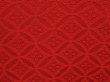 Photo4: 6515T10z520 Vintage Japanese Kimono Silk HAORI Shippo Dark red (4)