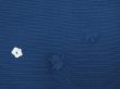 Photo4: 6515T11z500 Vintage Japanese Kimono Silk HAORI Flower Dull blue (4)