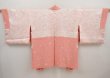 Photo6: 6515T05z600  Japanese Kimono Silk HAORI Plum blossom Pink (6)