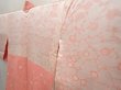 Photo7: 6515T05z600  Japanese Kimono Silk HAORI Plum blossom Pink (7)