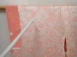 Photo8: 6515T05z600  Japanese Kimono Silk HAORI Plum blossom Pink (8)