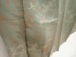 Photo3: 6515T12z1060 Vintage Japanese Kimono Silk KOMON Bird Sage green (3)