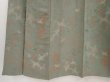 Photo4: 6515T12z1060 Vintage Japanese Kimono Silk KOMON Bird Sage green (4)