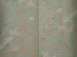 Photo5: 6515T12z1060 Vintage Japanese Kimono Silk KOMON Bird Sage green (5)