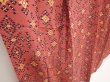 Photo3: 6515T15z700 Antique Japanese Kimono Silk KOMON  Red-Brown (3)