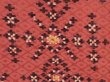 Photo6: 6515T15z700 Antique Japanese Kimono Silk KOMON  Red-Brown (6)