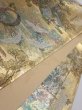 Photo3: 6518i07z780  Japanese Kimono Silk Zentsu FUKURO OBI Ukiyoe Gold 176.4x12.2 (3)