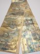 Photo5: 6518i07z780  Japanese Kimono Silk Zentsu FUKURO OBI Ukiyoe Gold 176.4x12.2 (5)