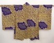 Photo1: 6518T05z410 Antique Japanese Kimono Silk SHIBORI HAORI Dark lavender (1)