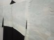Photo7: 6518T08z550 Vintage Japanese Kimono Silk HAORI Flowers Black (7)