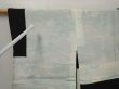 Photo8: 6518T08z550 Vintage Japanese Kimono Silk HAORI Flowers Black (8)