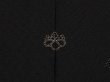 Photo5: 6518T09z620 Vintage Japanese Kimono Silk HAORI Wave Black (5)
